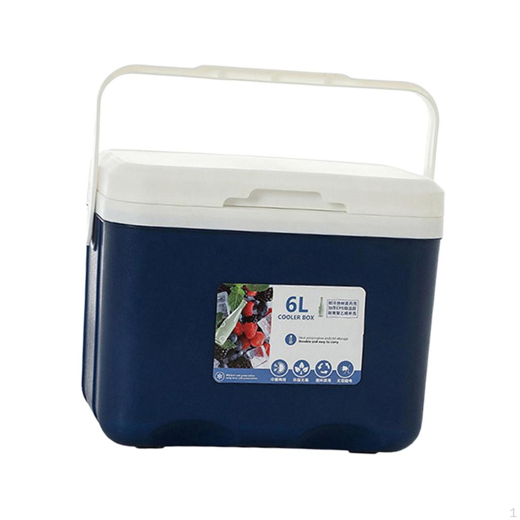 Cooler Box Ice Bin Cold Storage Personal Chest Small Hard Insulated for Commercial Fishing