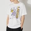 Nike NBA T Shirts Men's White Crew Neck Moderate Straight Fit CV6111-100