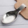Thicker Spoon Rest Stainless Steel Spoon Tray Durable Spatula Ladle Holder Home
