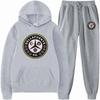 Mercedes-Benz Classic Hooded Sweatshirt Set - Unisex Loose Fit Jacket