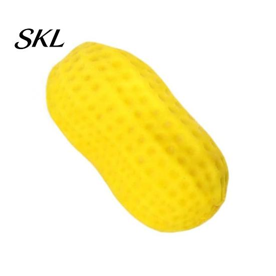 Hand Exercise Ball Simulation Peanut Stress Relief Toy, Slow Rising Squeeze Reliever Relaxation Fidget Toy for Kids Adults