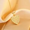 Love Zircon Necklace Women's Niche Light Luxury New Design Heart-shaped Pendant Temperament Advanced Sense Collarbone Chain