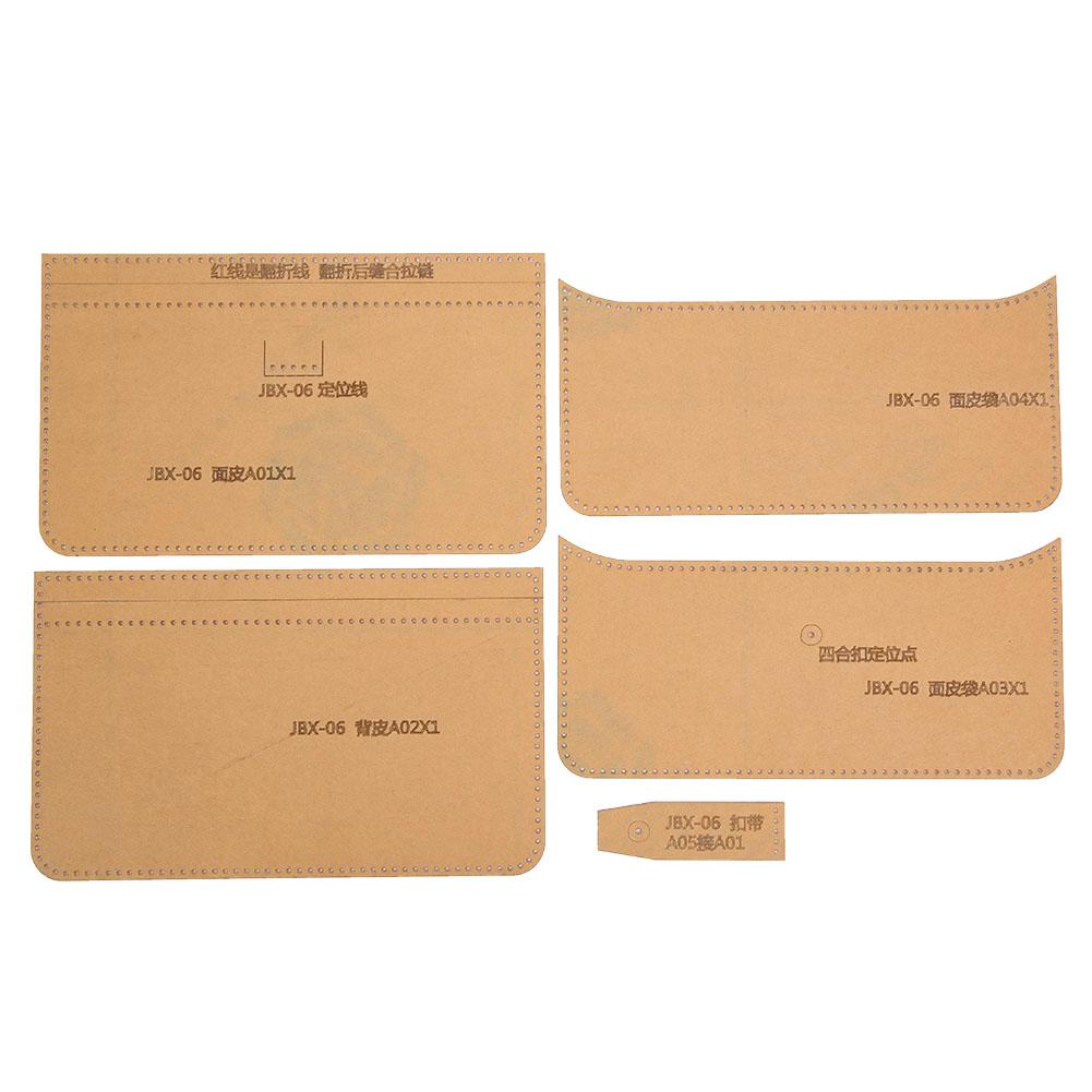 Набор шаблонов для изготовления акриловых сумок для мобильных телефонов, длинный трафарет для сумок-кошельков, инструмент для кожаных изделий