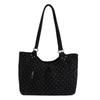 Cute Retro Tote Bag Korean Style Underarm Bag Sweet Polka Dot Shoulder Bag  Travel Bag