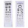 Wallmounted Waterproof Eye Chart Testing Cahrt Visual Testing Chart For Hospital