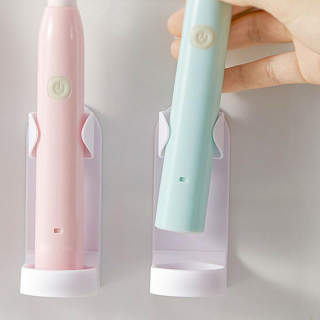 Electric Toothbrush Holder Traceless Rack Wall-Mounted Toothbrush Base Electric Toothbrush Holder Bathroom Accessories