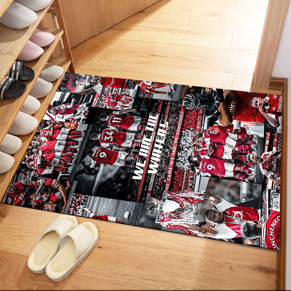 Arsenal Area Rug Suitable for Hallway Dormitory Outdoor Living Rooms Antislip Carpet Office home decor Wedding Party Gift