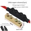 10/20/60A Brass Terminal Block with Heat Shrink Tubing Wire Connector Nut Kit  Automotive
