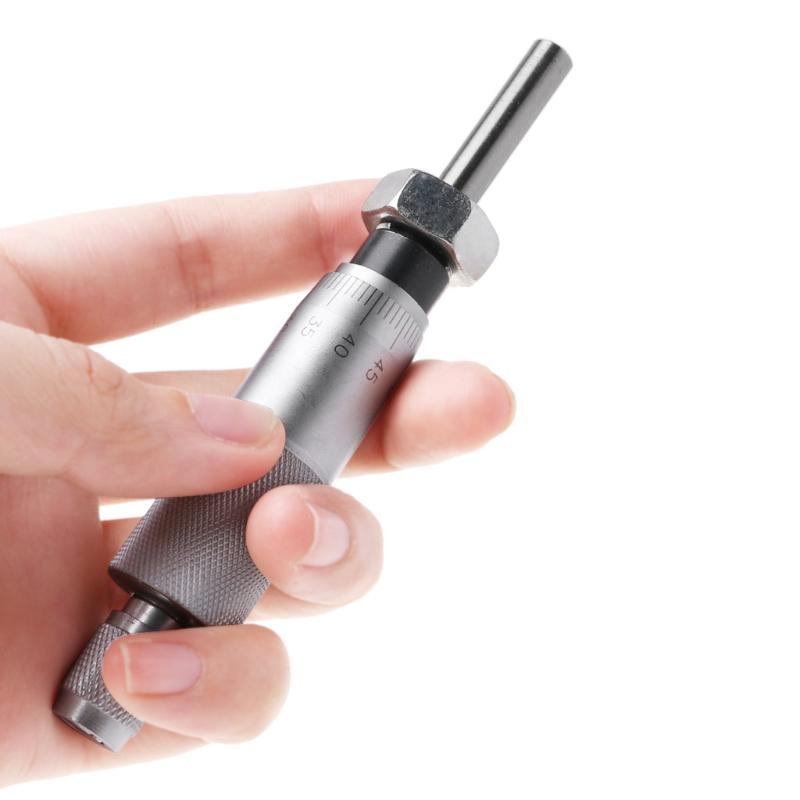 Круглая игольчатая головка микрометра для измерения резьбы, измерительный инструмент, диапазон 0 - 25 мм, инструмент LS'D