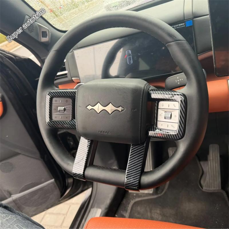 Middle Air Vent / Window Lift / Steering Wheel / Handle Cover Trim For BYD Ti7 Equation Leopard Titanium 7 2025 2026 Accessories