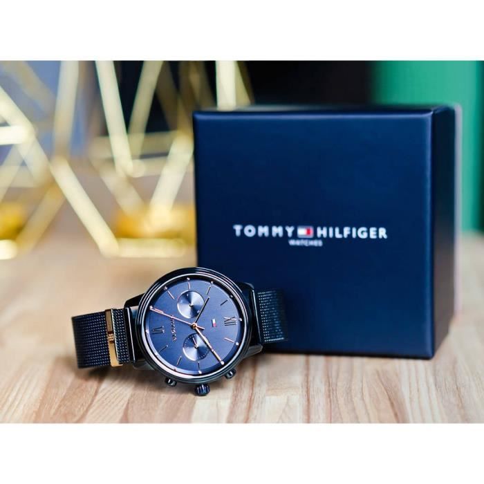 Montre - Tommy Hilfiger - 1782305 - Acier inoxydable - Quartz - Femme - Bleu