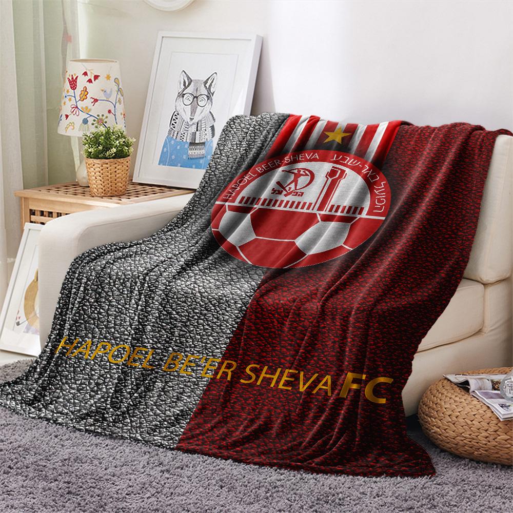 Bnei Brak Workers Football Club  Print Flannel Blanket, High quality Comfortable for All Seasons, Home Decor, Warmth and Comfort