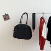 Модная женская сумка через плечо с принтом в горошек, летняя, новый стиль, повседневный стиль, большая вместимость, сумка-боулинг, ручная сумка
