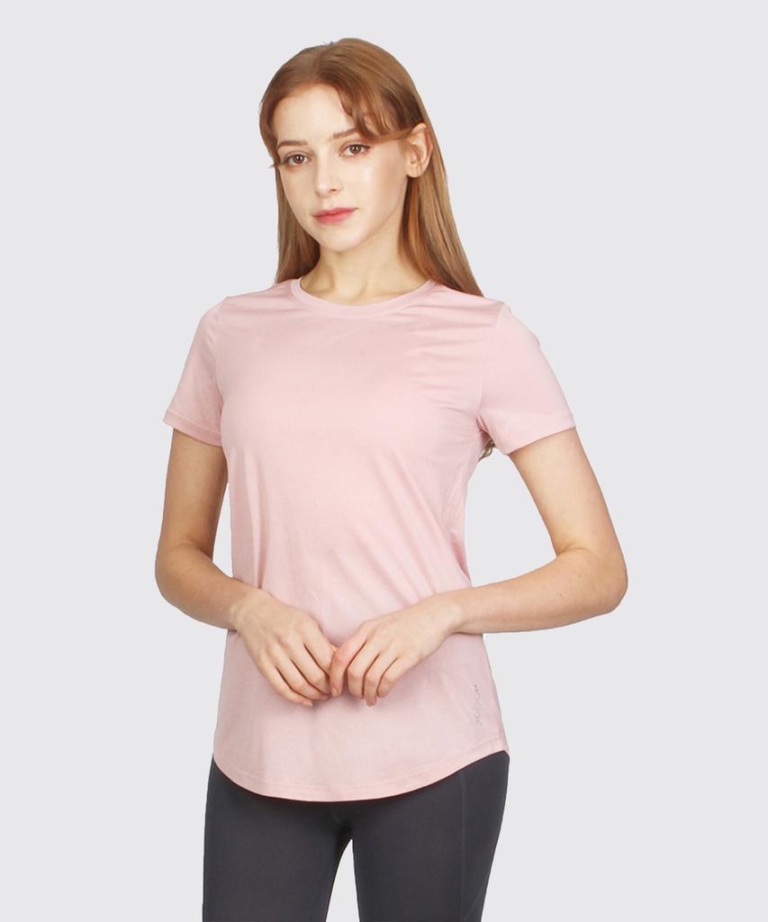 NOKJOK [2 Pack] Women'S Basic Wendy Short Sleeve T-Shirt (E Type)