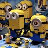 876pcs MINISO Minions Laboratory Assembly Building Block Model Kit Children'S Puzzle Toys Desktop Decoration Gift Collectible