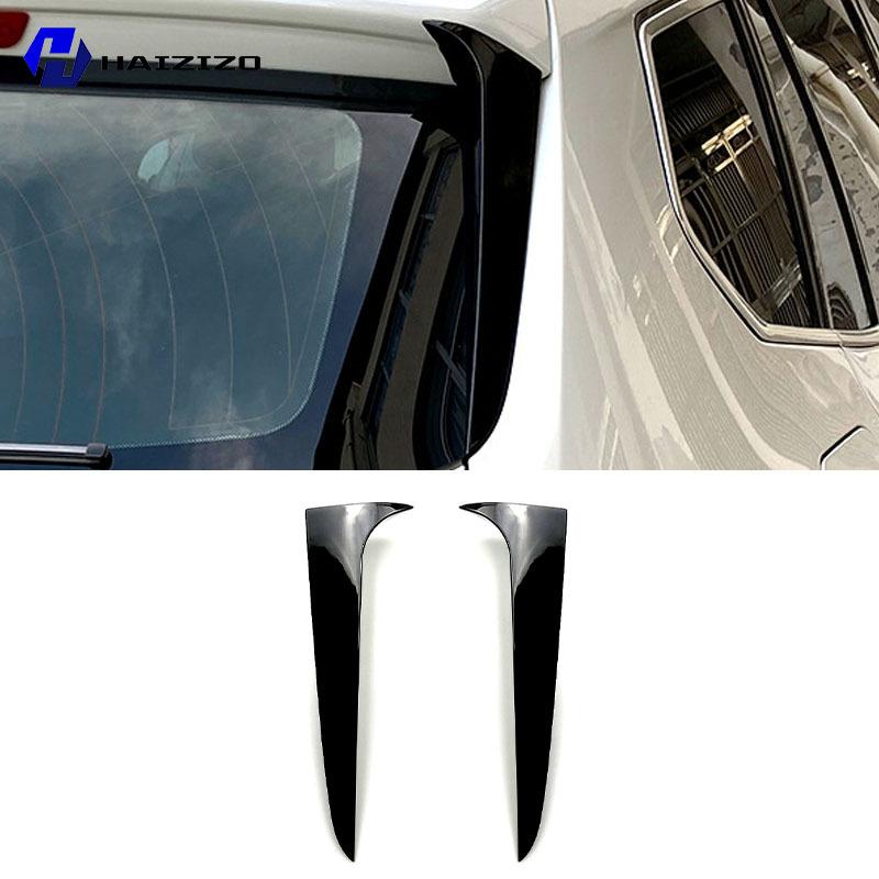 For BMW X3 F25 2011-2017 Car trunk decorative strip spoiler decorative accessories modified high gloss black exterior kit