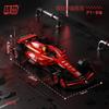 Новая модель автомобиля F1, собранная из строительных блоков, спортивный автомобиль Формулы, мини-кирпичи, игра, игрушки для мальчиков, коллекция, подарки, декор для стены