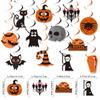 Halloween Themed Party Spiral, Ghost Festival Pumpkin Ghost Decoration Pvc Spiral Charm