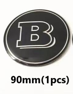 Модифицированная ступичная заглушка с логотипом B, эмблема, значок, наклейка для BRABUS GLS W464 G63 CLS W463 G500 G350 W213 W204 W205 W253 W210 W211 W220