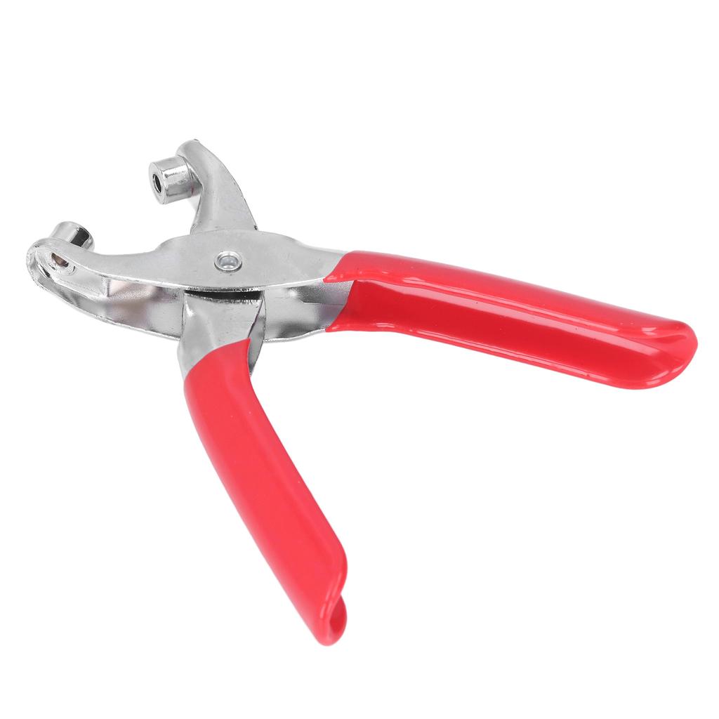 Grommet Hole Pliers Set Multipurpose Metal Eyelet Rivet Punch Pliers with 100 Pcs 4mm Button