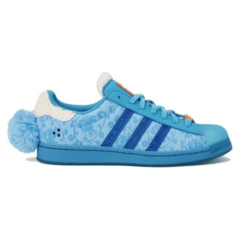 Melting Sadness x adidas Superstar Кроссовки унисекс на китайский Новый год Небесно-голубые GY7010