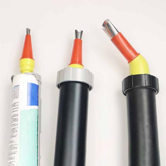 Универсальный набор для герметизации. Прочный набор насадок из нержавеющей стали со встроенными резиновыми инструментами. Нержавеющий, устойчивый к коррозии, универсальный набор насадок для герметизации.