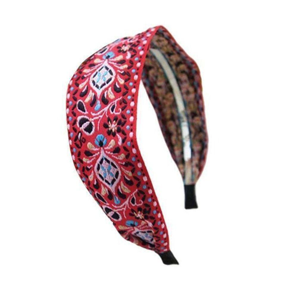 Женские богемные инструменты для укладки волос, вышитая лента, головной убор, повязки на голову, головные повязки, головные платки, обруч для волос