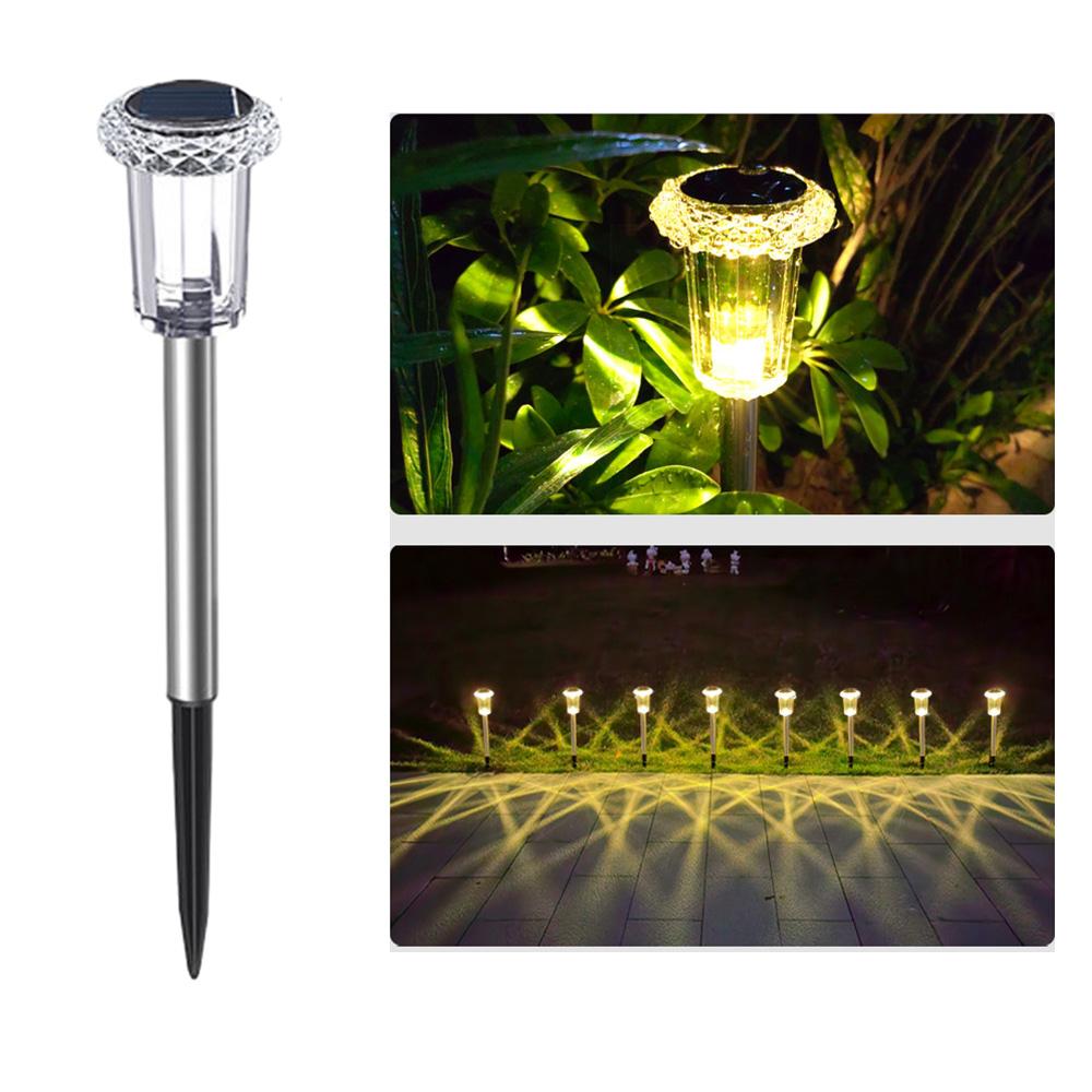 Solar Outdoor Lights Garden Lamp Solar Powered Waterproof Landscape Path Outdoor for Yard Backyard Lawn Patio Decorative
