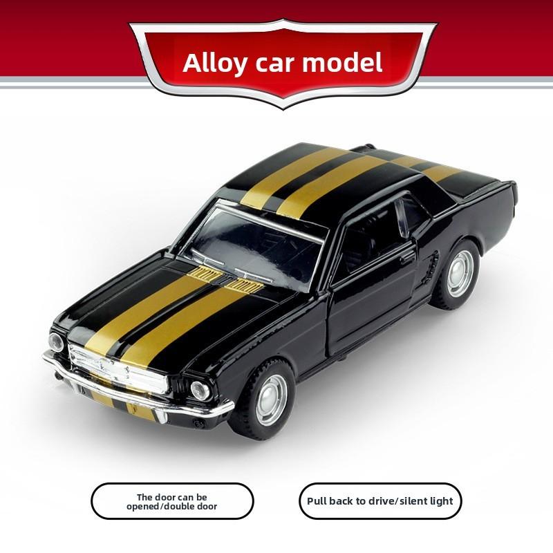 Childrens Alloy Vintage Classic Car Model With Retractable Function For Playroom Decor