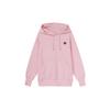 Solid Color Heart Logo Hoodie Women Sweatshirt Pink FD9932-690