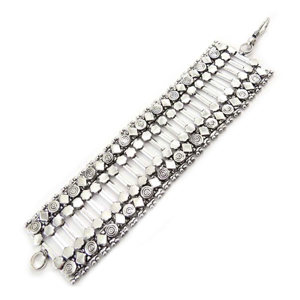 Les Trésors De Lily [J7045] — Серебряный дизайнерский браслет «Кунегонда»