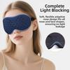 3D Contoured Sleeping Aid Eye Patch Concave Molded 3D Sleeping Mask  Sleeping