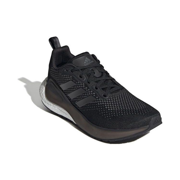 Adidas Alphalava Lavarun Comfortable Non-Slip Low-Top Training Running Shoes Unisex Sneakers Black ID5240