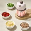 Rechargeable Electric Garlic Chopper Durable Garlic Masher Machine Mini Garlic Mincer  Home Cooking