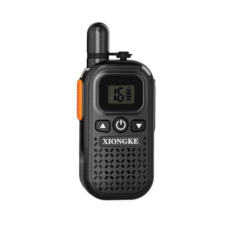 2pcs/set Mini Walkie Talkie TYPE-C Charging Foot Bath City Restaurant Hotel KTV Beauty Salon Handheld Device
