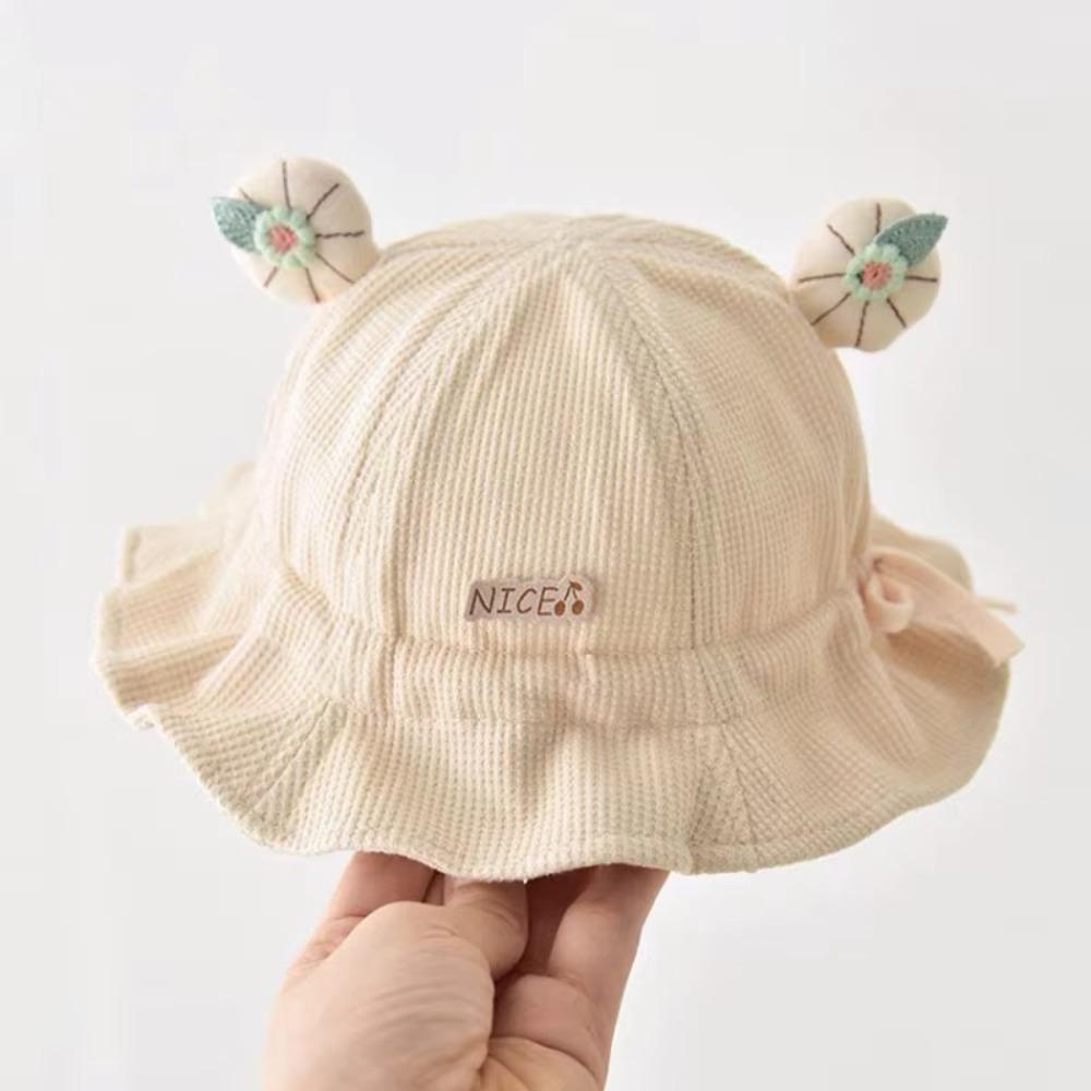 Outdoor Baby Bucket Hats UV Protection Infant Caps Fashion Panama Fisherman Caps Boy Girl