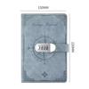 Diary Book A5 Notebook With Lock Stationery Travelers Journal Retro Password Notebook  Student