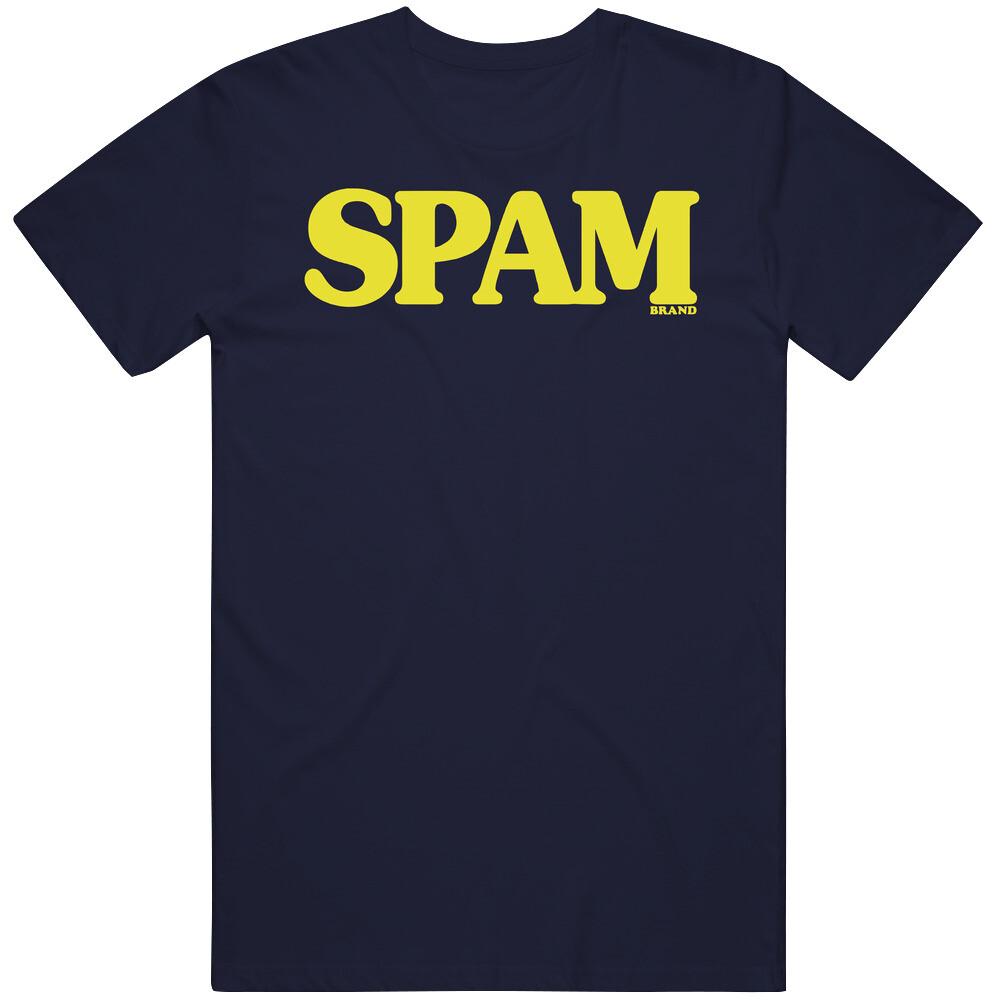 Spam Logo Vintage Label Poster Worn Look T Shirt Mens Womens Tees Top