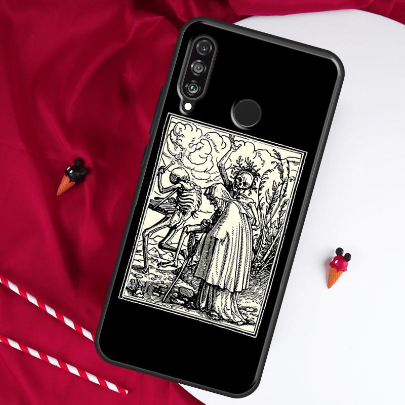 Круглый танец ведьм Для Huawei Nova Y61 Y70 Y90 Y60 Y72 Y91 12s 12i 11i 7i 8i 9 10 SE P60 Pro P30 P40 Lite Чехол