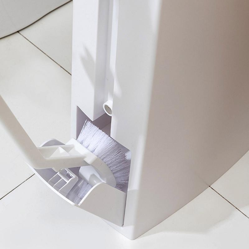 Узкий мусорный бак, набор ершиков для туалета, пластиковое мусорное ведро для ванной, мусорное ведро для кухни, мусорное ведро для мусора, бытовая уборка