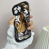 Ae99 Tigers Lion Love Design Art защитные чехлы для телефонов Apple iPhone 16 15 14 13 Pro Max 11 12 mini XR 7 8 6s Plus XS Max SE Wave TPU задняя крышка