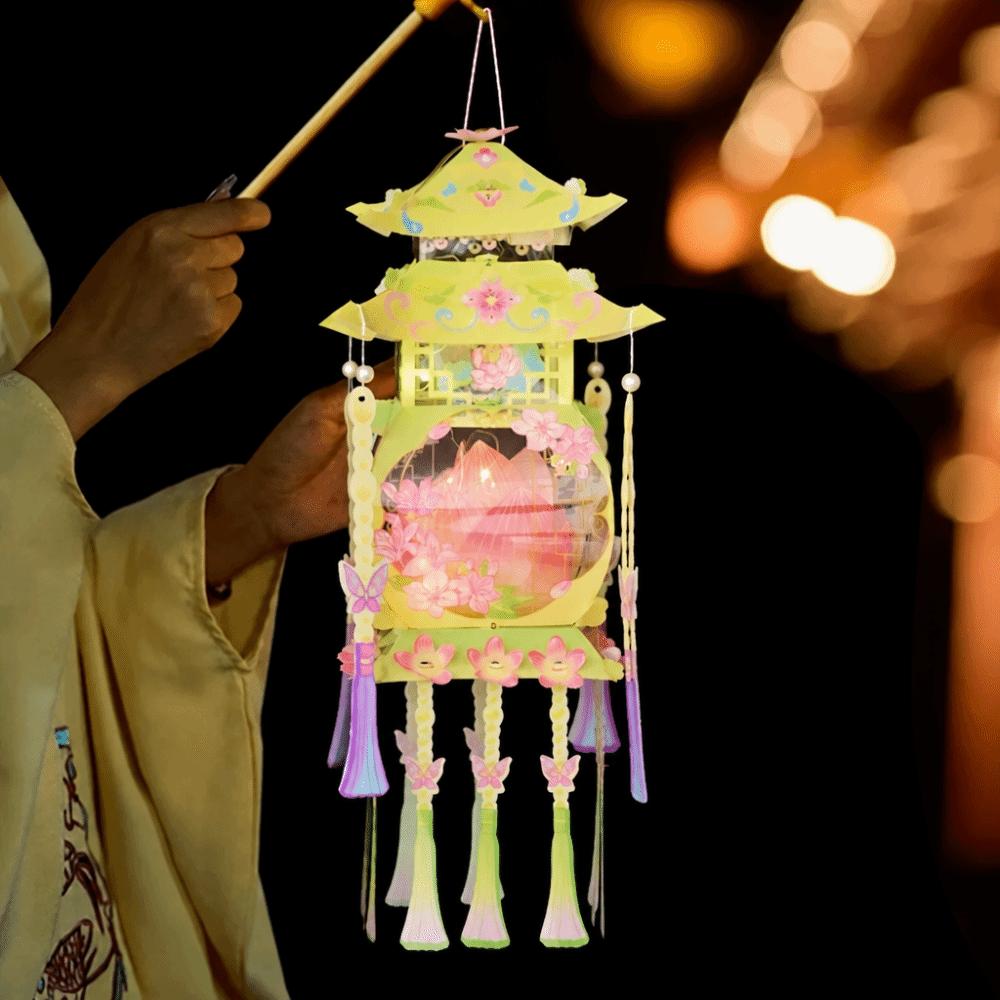 Hanging Decoration Mid-Autumn Festival Lantern Chinese-style DIY Material Kit Handheld Activity