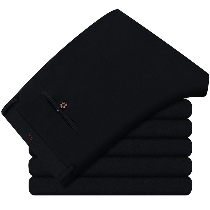 Весна и осень мужские эластичные деловые повседневные брюки мужские классические брюки мужские длинные брюки