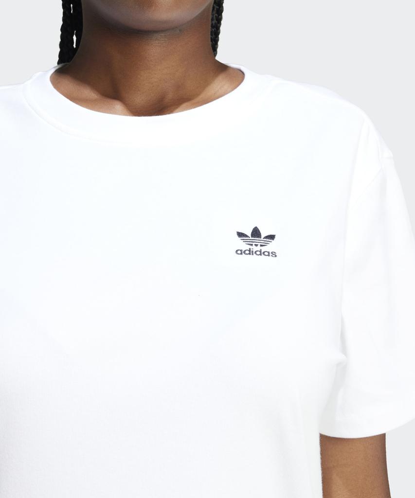 adidas Платье с трилистником - Белый / In8459