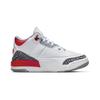 Детские кроссовки Air Jordan 3 Retro PS Fire Red 2022 Белый цементно-серый черный DM0966-160