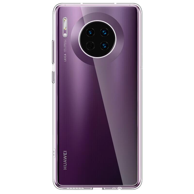 HotFire Transparent Silicone Case for Huawei Mate30 4G/5G, Shockproof Full Protection Soft Phone Cover