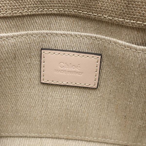 Chloe CHC22AP237I266J5 Woody Linen Mini Tote Bag2WAY bag linen Array