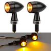 RACEAST Motorcycle Turn Signal, LED, 12 V, Small, Ultra Bright, Mini Motorcycle Turn Signal,