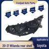 Durable Black Base Rear Shell for 20-21 Toyota Venza Headlight