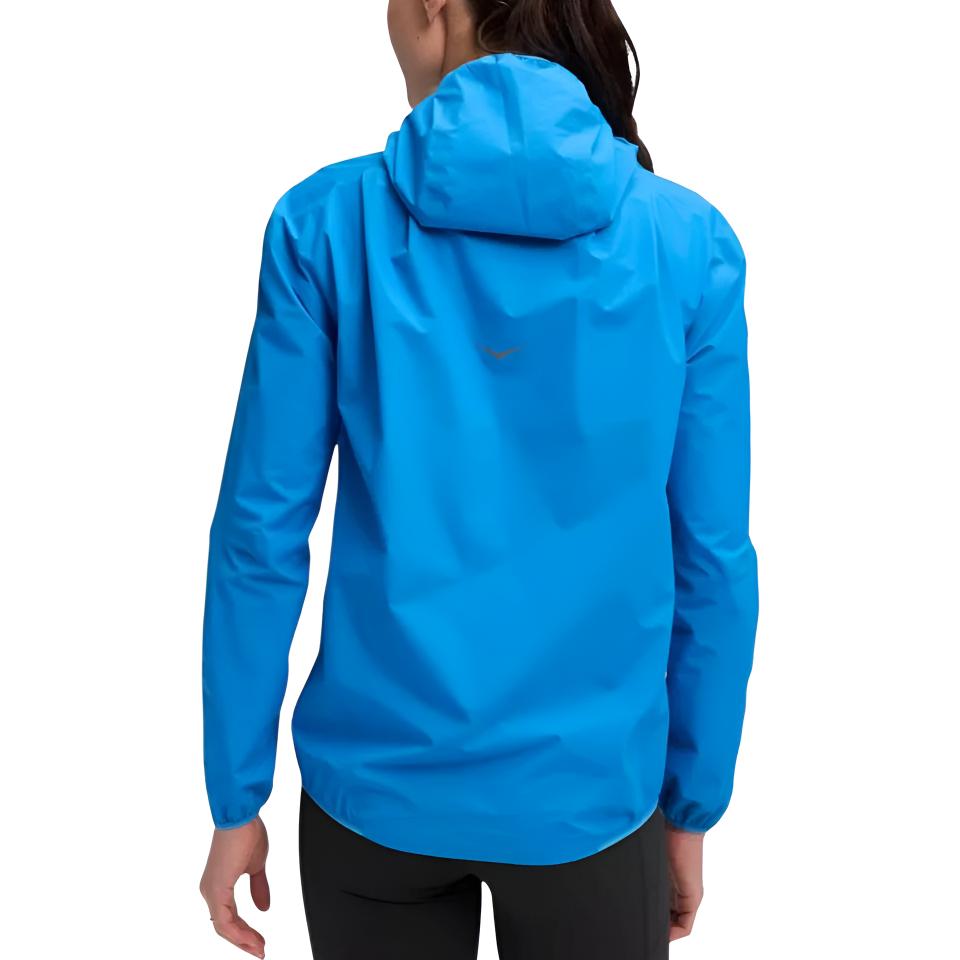 HOKA One One Логотип Приталенная Толстовка с капюшоном и длинным рукавом Женская куртка 1170891-HKB